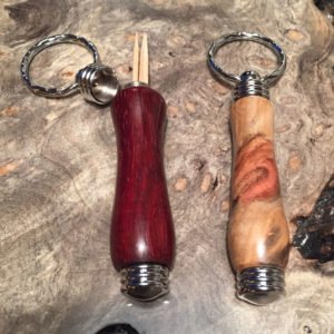 wood key chain