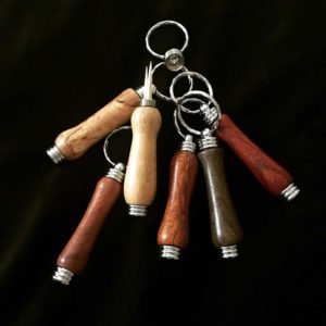 reclaimed wood Key Chain