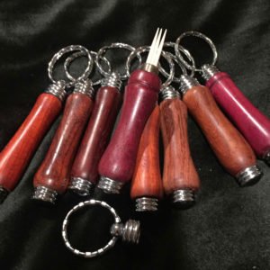 Secret compartment key chain