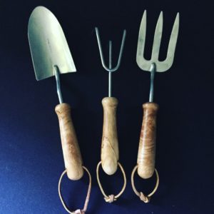 garden tool trio